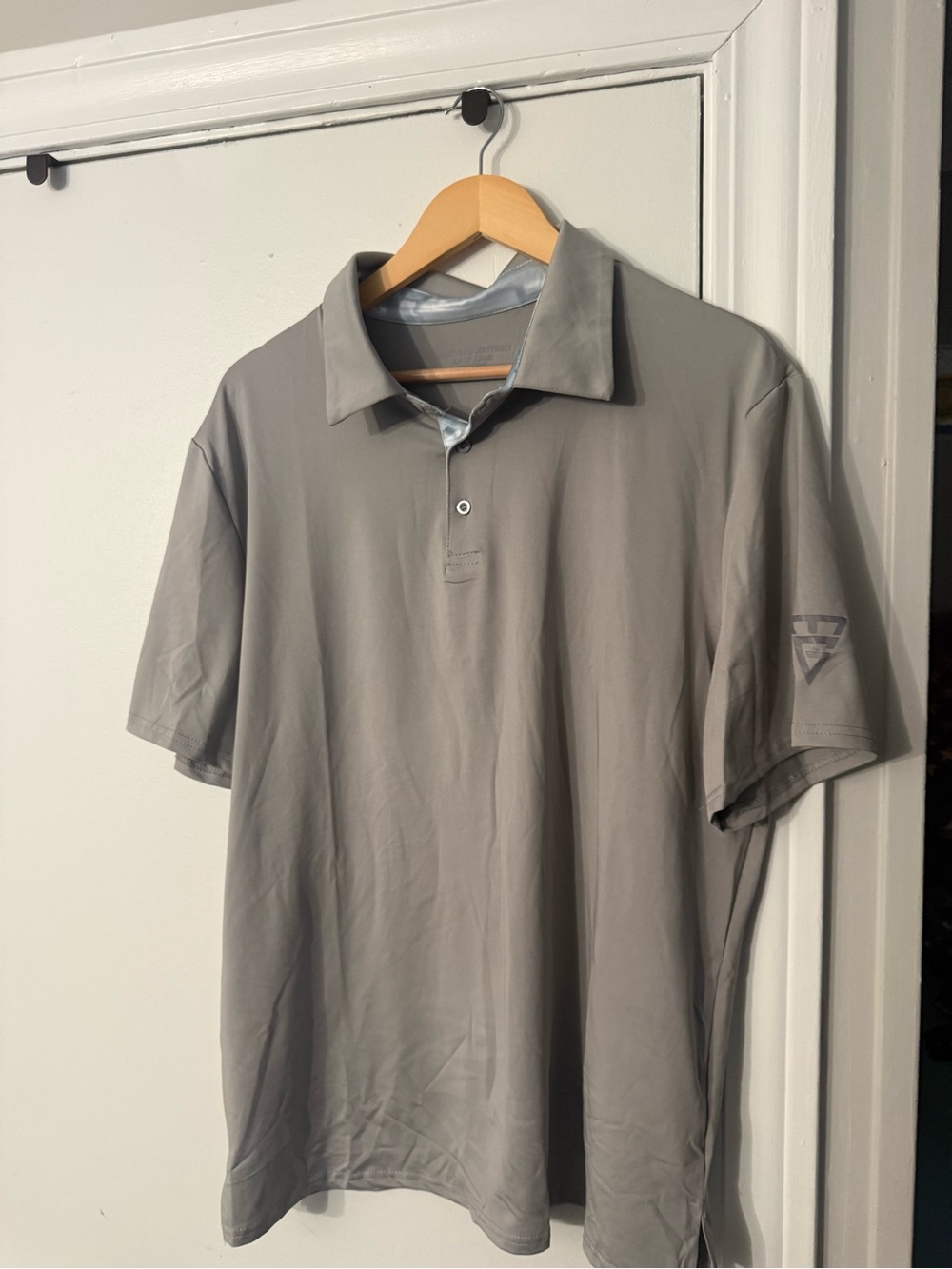 Men's Lightweight Performance Polo in Gray